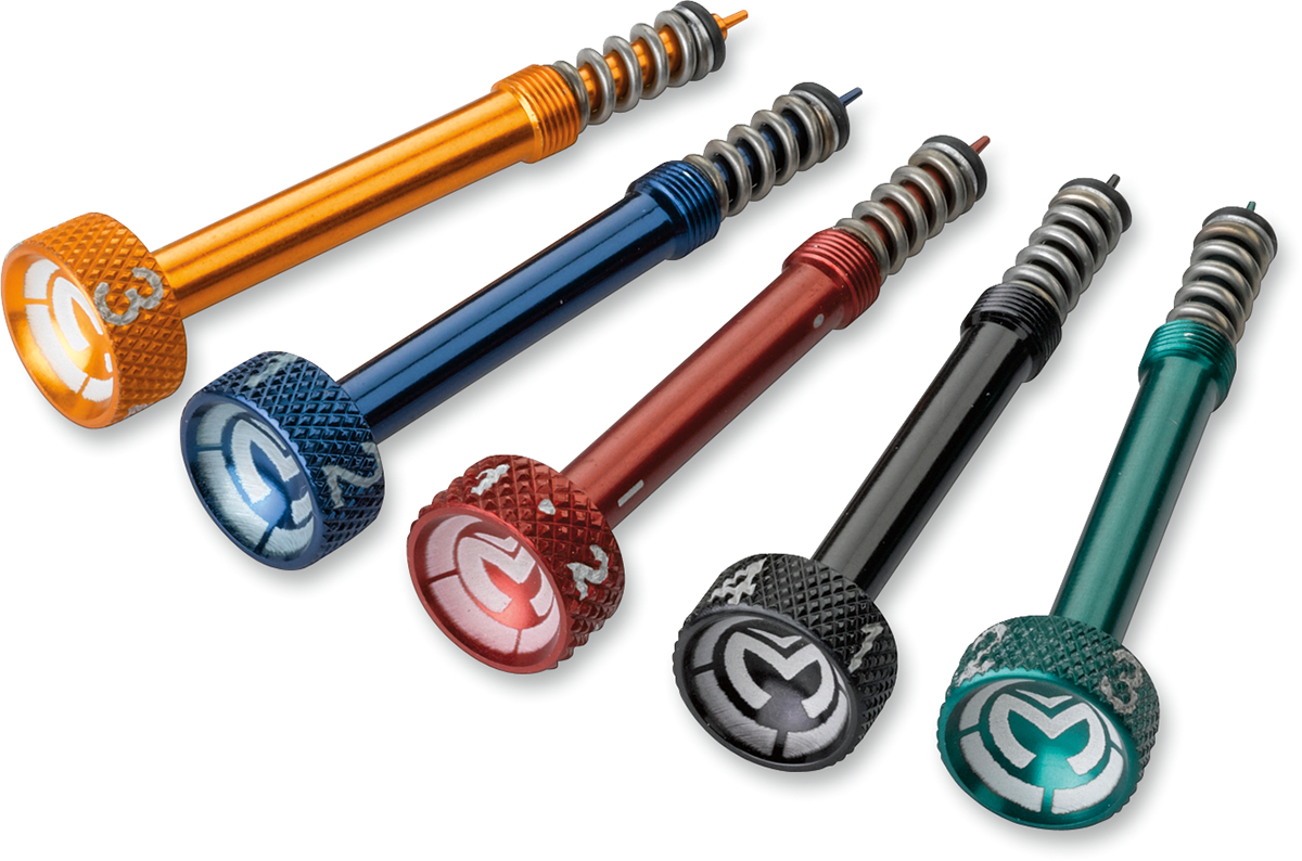 Tornillo de mezcla de combustible MOOSE RACING de Zip-Ty - Azul FMS01-BL 