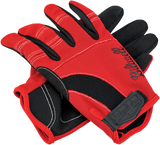 Guantes de moto BILTWELL - Rojo/Negro/Blanco - Mediano 1501-0804-003 