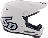 6D ATR-2Y Motorcycle Helmet - Gloss White - Medium 11-5611