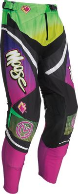 Pantalones Sahara de MOOSE RACING - Morado/Verde - 40 2901-10416 