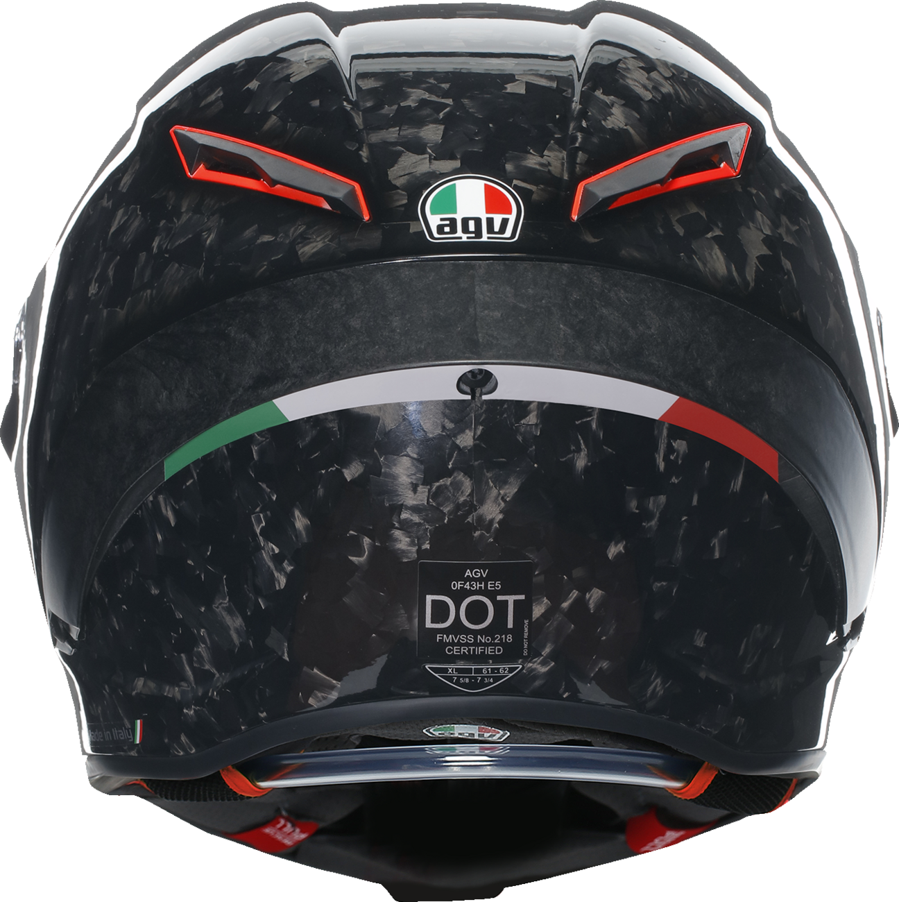 AGV Pista GP RR Motorcycle Helmet - Carbonio Forgiato - Italia