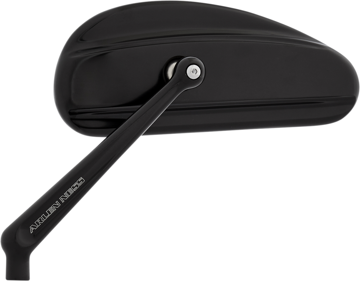 Espejo ARLEN NESS - Tiro descendente - Vista lateral - Alargado - Negro 510-026 