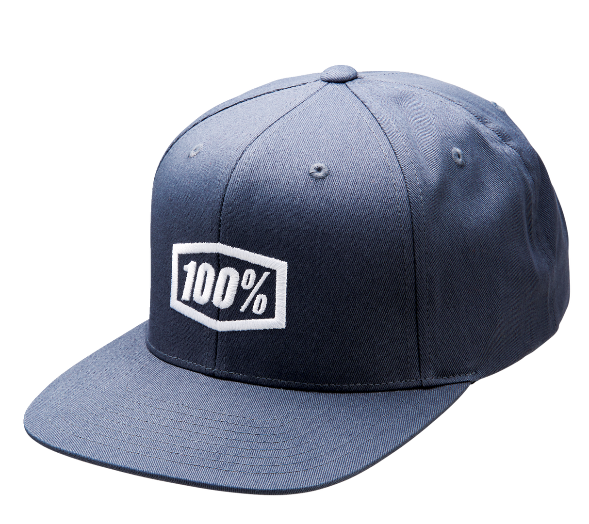 Gorra Snapback 100% Youth Icon - Gris carbón jaspeado - Talla única 20047-00001