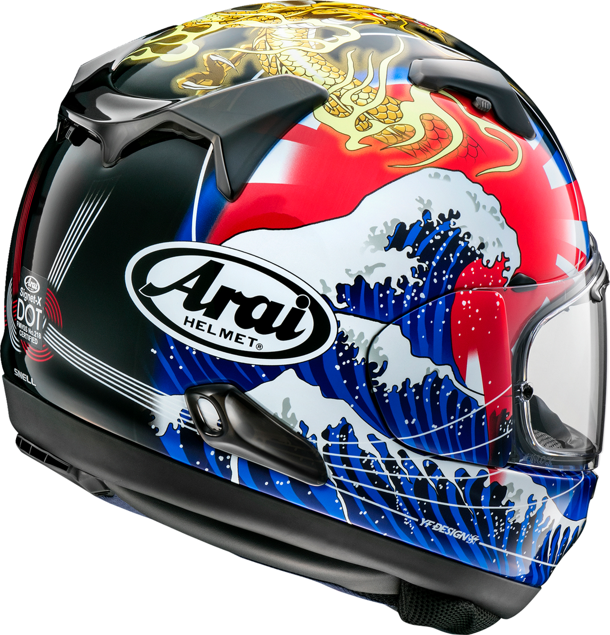Casco de motocicleta ARAI Signet-X - Oriental 2 - Grande 0101-15962 