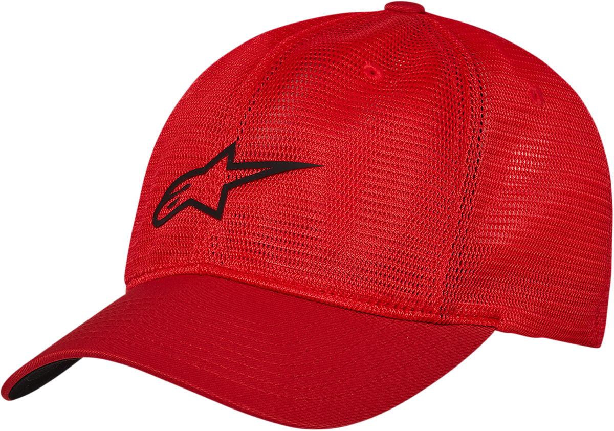 Gorra de malla ALPINESTARS Flow - Roja - Talla pequeña/mediana 12118100630SM