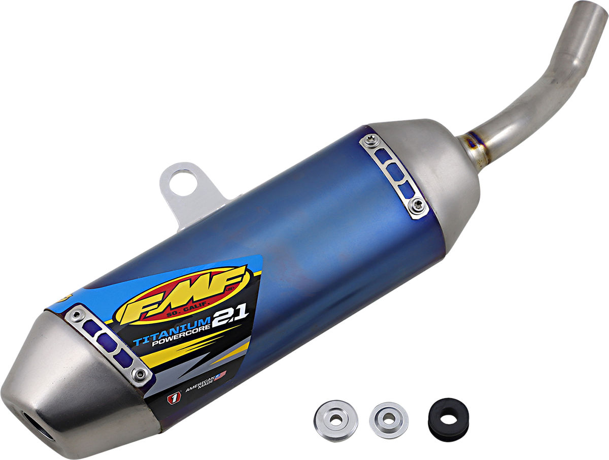 Silenciador FMF Powercore 2.1 - Titanio 025192 1821-1748