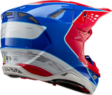 Casco de moto ALPINESTARS Supertech M10 - Aeon - MIPS® - Rojo brillante/Azul - XS 8301923-3017-XS