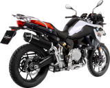 Silenciador deslizante LEOVINCE Nero - Negro - Acero inoxidable 14055