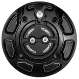 Tapón de gasolina Vortex para Kawasaki ZX10R (2021-2025), color negro, V3, sin llave