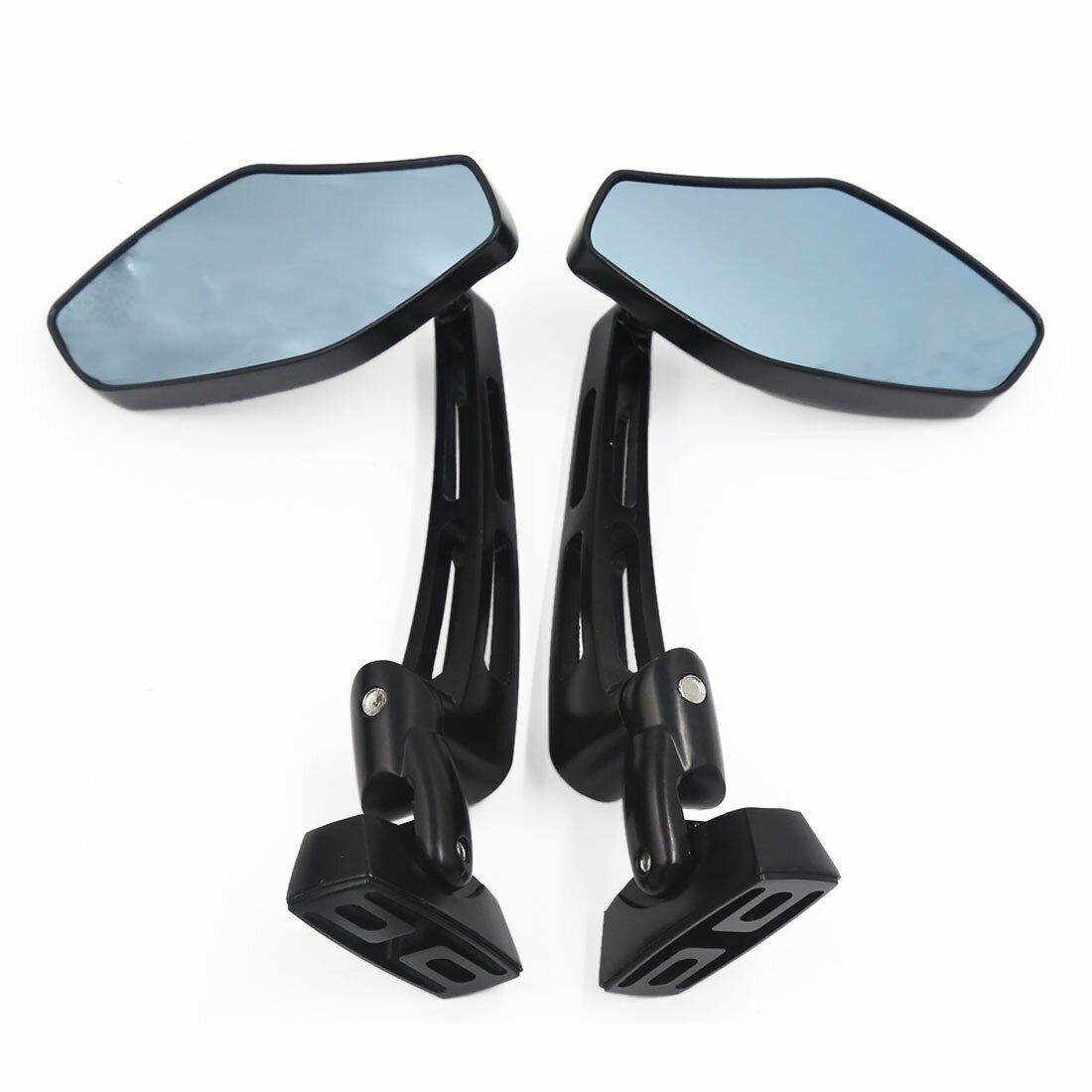 Kawasaki ZX9R Mirrors 1994-2003 Black Convex adjustable – Sixty61