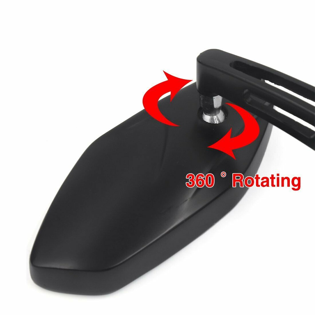 Kawasaki ZX9R Mirrors 1994-2003 Black Convex adjustable