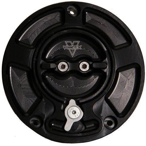 Yamaha R6 1999-2020 Gas Cap Vortex Black V-3 Keyless | Sixty61