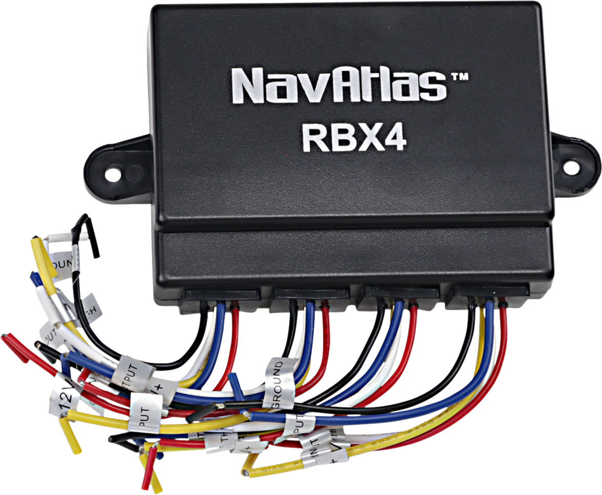 Caja de relés NAVATLAS - 4 relés RBX4