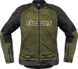 ICON Women's Overlord3 Mesh™ Jacket - Green - XL 28221589