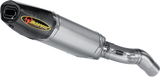 Kawasaki ZX6R 2007-2008 Exhaust Akrapovic Slip-On Muffler in Titanium and Carbon Fiber S-K6SO5-HACT