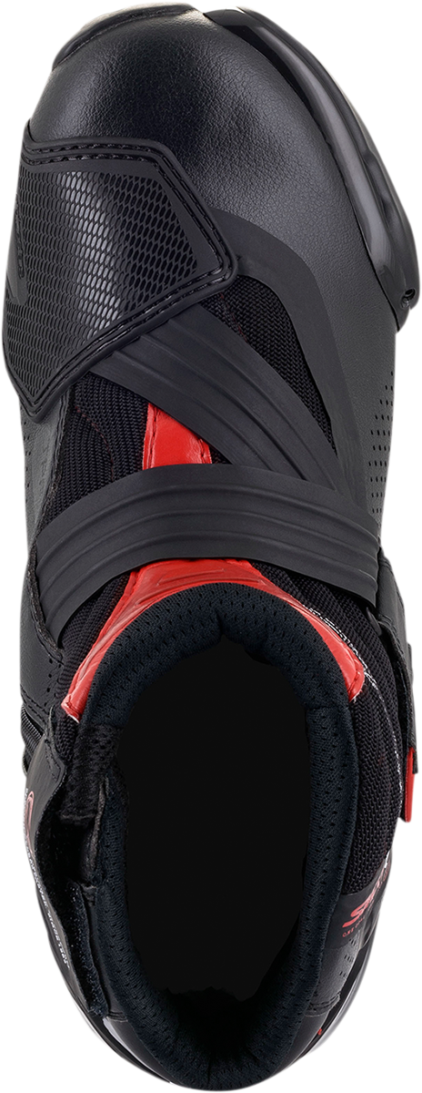 Botas ALPINESTARS SMX1-R V2 - Negro/Rojo - Talla 6.5 EE. UU. / 40 UE 2224021-13-40