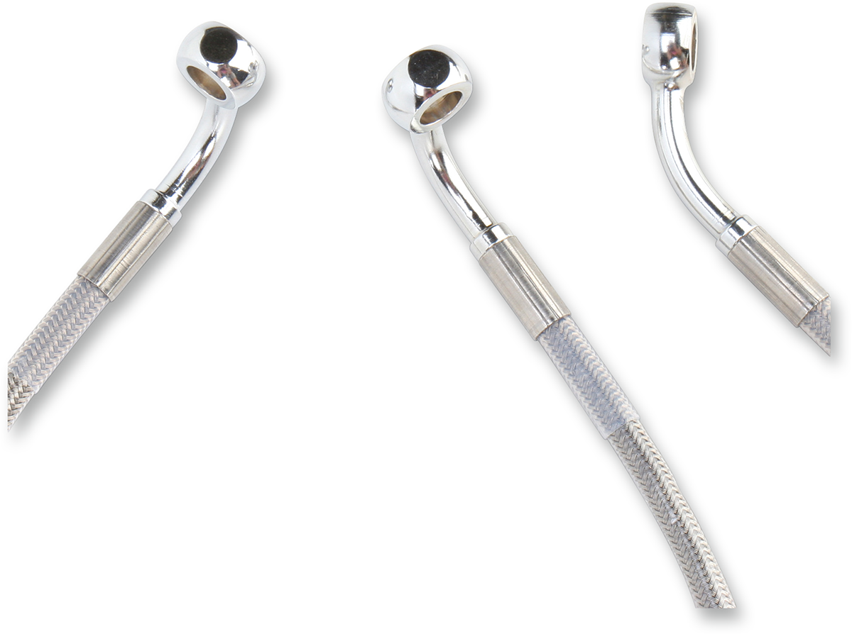 Línea de freno DRAG SPECIALTIES - Delantera - +6" - Acero inoxidable LONGITUD S/B 16"/31 1/2" 644410-6