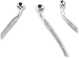Línea de freno DRAG SPECIALTIES - Delantera - +6" - Acero inoxidable LONGITUD S/B 16"/31 1/2" 644410-6