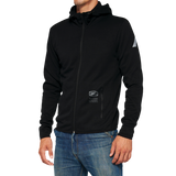 Sudadera con capucha Viceroy Tech Zip 100% - Negra - Grande 20037-00002