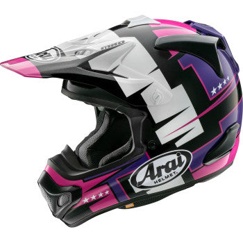ARAI HELMETS VX-Pro4 Helmet - Battle - Purple - XL 0110-8715 – Sixty61