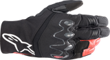 Guantes ALPINESTARS Hyde XT DrystarXF® - Negro/Rojo brillante - Pequeños 3522523-1303-S