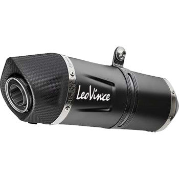 Silenciador deslizante LEOVINCE LV One EVO - Negro - Acero inoxidable TRK 702X 2024 14446EBU 