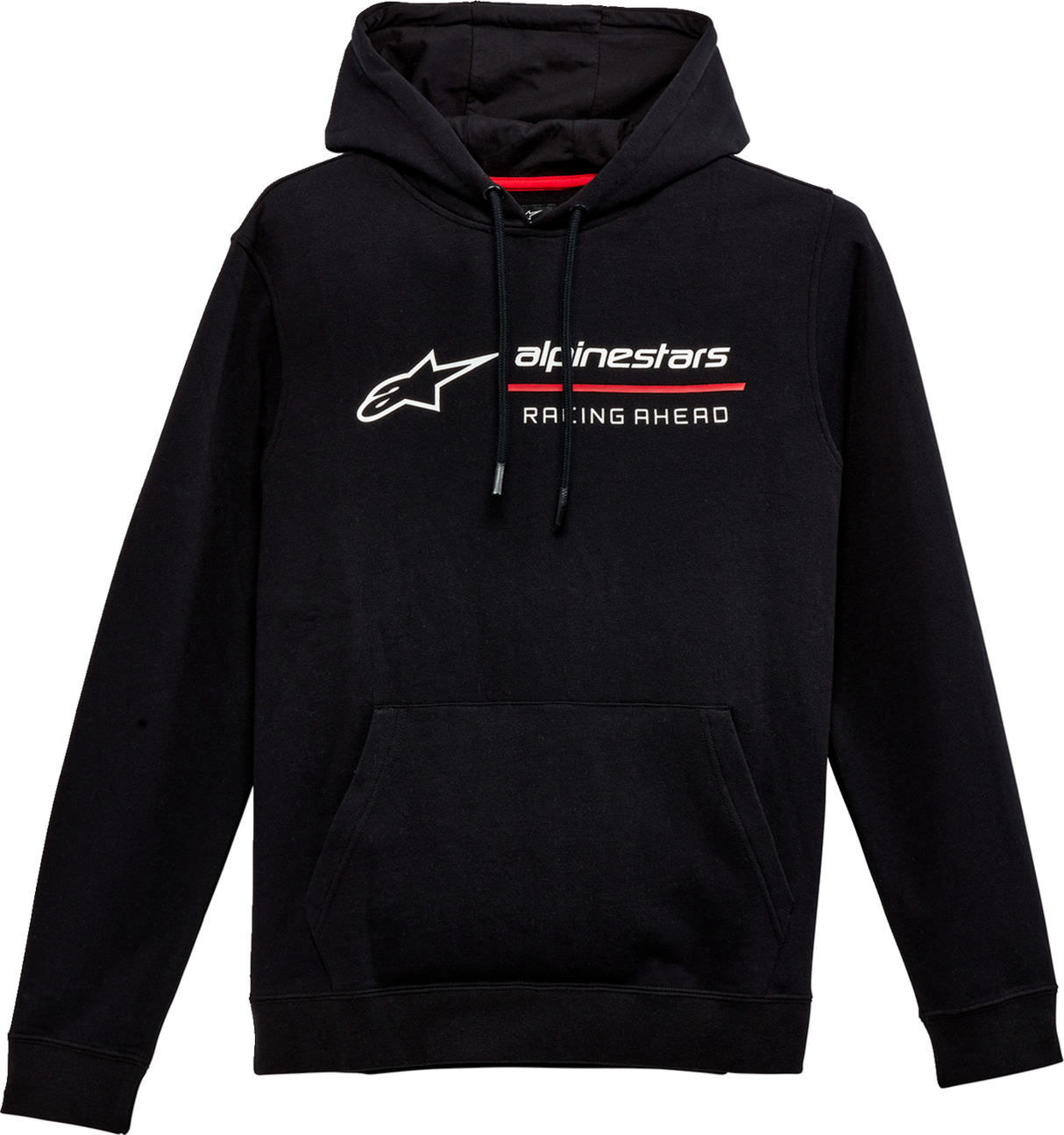 Sudadera con capucha ALPINESTARS Linear Race - Negra - 2XL 1232-51000-102X