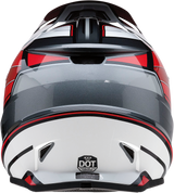 Casco de moto Z1R Rise - MC - Rojo/Gris - Mediano 0110-7210 