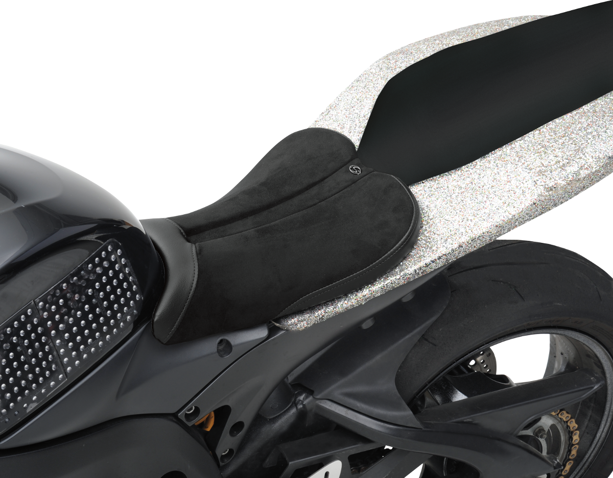 Asiento deportivo SADDLEMEN Gel Channel - Negro - GSXR 600/750 0810-0808 
