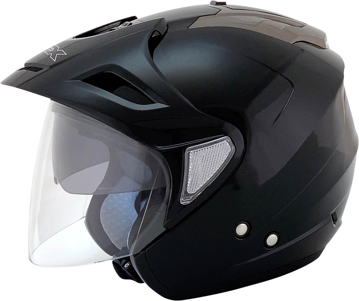 afx fx-50 open face motorcycle helmet - Gloss Black Jacob's HS helmet Helmet Size:X-Large (60-61) Laptop Briefcases