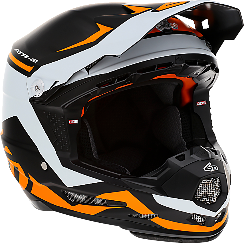 6D Youth ATR-2Y Drive Helmet Small Neon Orange