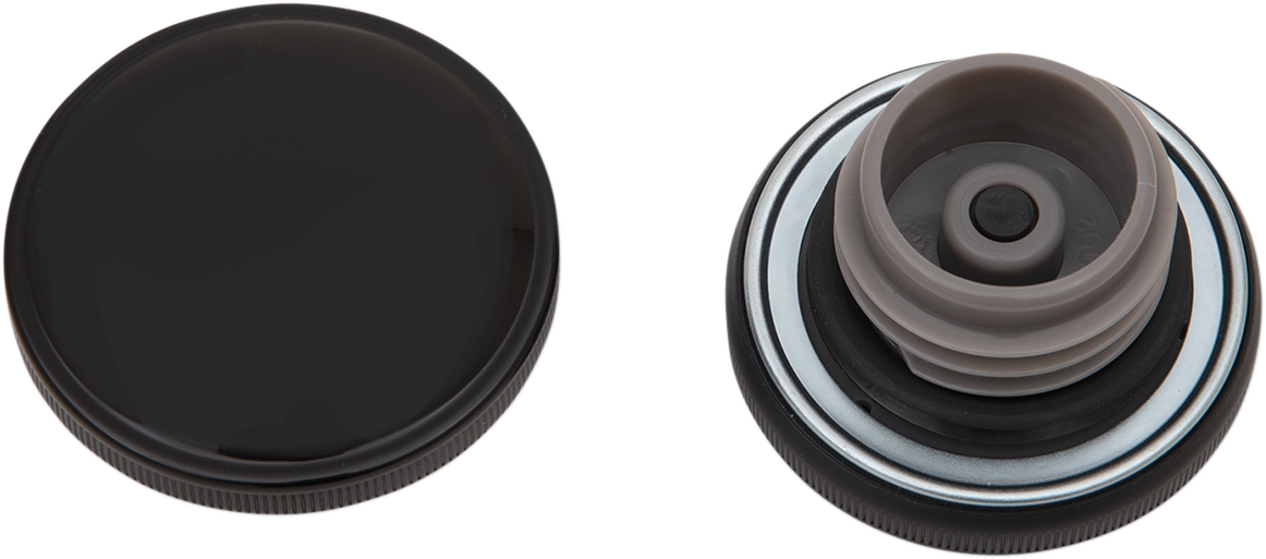 Tapón de gasolina DRAG SPECIALTIES - Ventilado, roscado - Negro 03-0305GB-A
