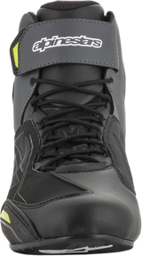Zapatillas ALPINESTARS Faster-3 Drystar® - Negro/Gris/Amarillo - Talla 7.5 (EE. UU.) 2540719175-7.5