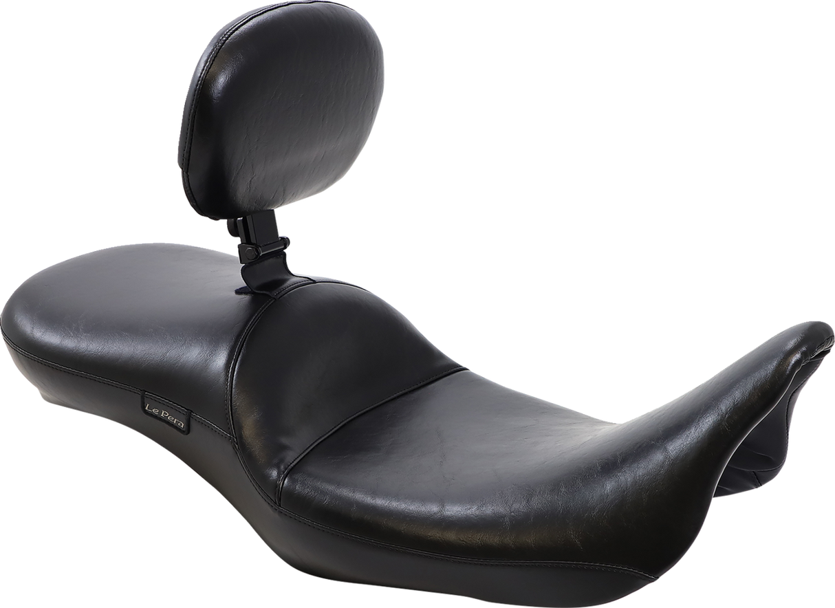 LE PERA Maverick Daddy Long Legs Seat - With Backrest - Black LE PERA Maverick Daddy Long Legs Seat - With Backrest - Black