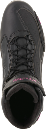 Zapatillas ALPINESTARS Stella Faster-3 para mujer - Negro/Rosa - Talla 8.5 (EE. UU.) 251041910399