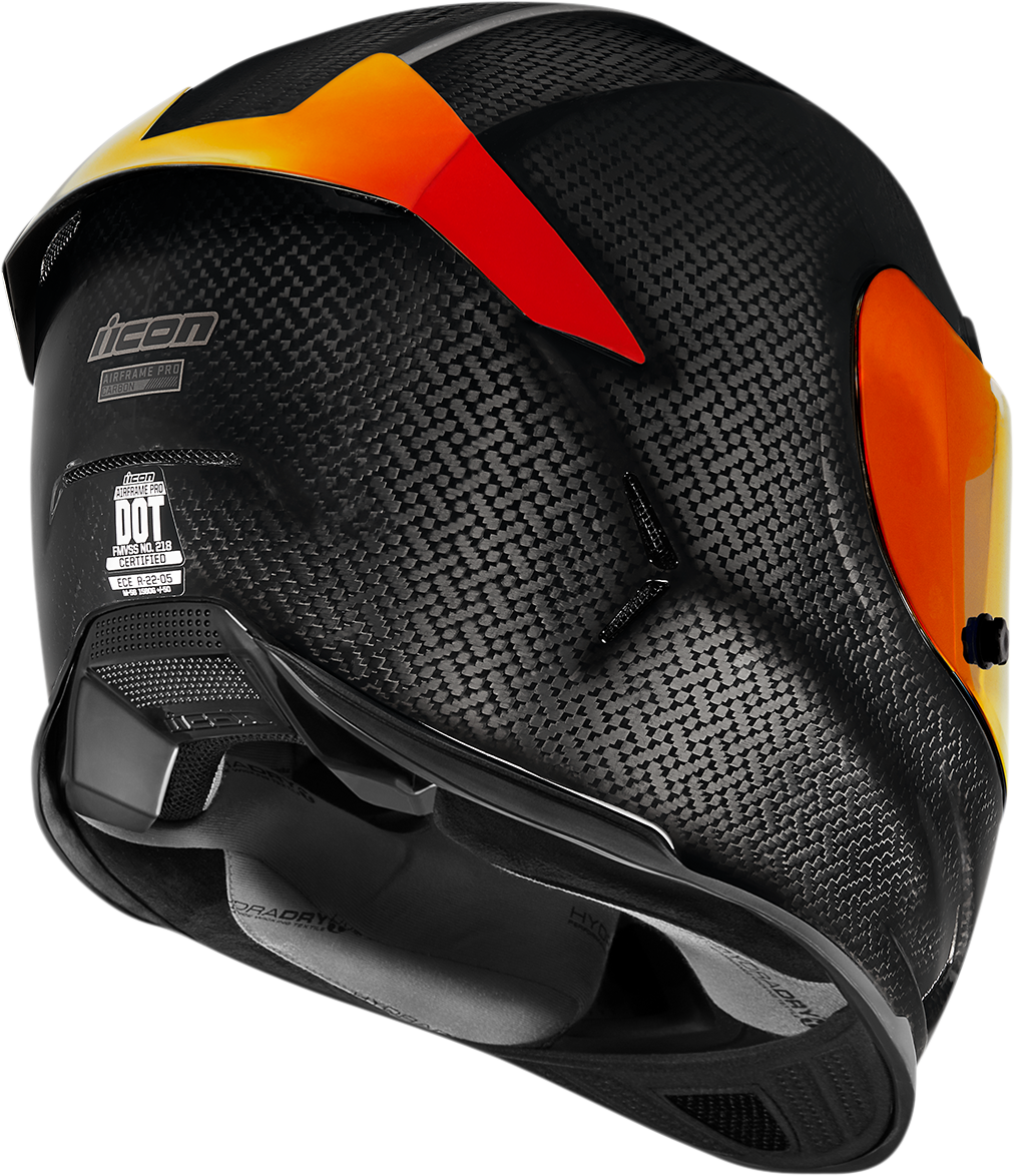Casco ICON Airframe Pro™ - Carbono - Rojo - Pequeño 0101-14013