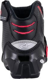 Botas ventiladas ALPINESTARS Stella SMX-1 R V2 para mujer - Negro/Rosa - Talla 11 de EE. UU. / 43 de UE 2224121-1839-43