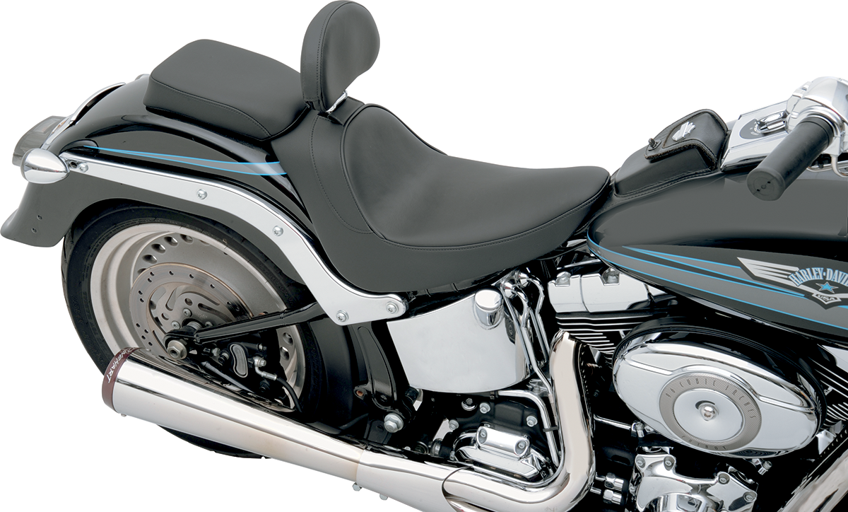 Asiento individual DRAG SPECIALTIES - Liso - Respaldo del conductor 0802-0626 