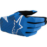 Guantes MX ALPINESTARS Radar Pro - Azul - Pequeños 3560325-70-S 