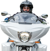 Parabrisas KLOCK WERKS Flare™ - 11" - Transparente - Victory KWW-06-0542