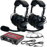 Kit de intercomunicador/auriculares NAVATLAS - 2 asientos - Negro NIO231PK 