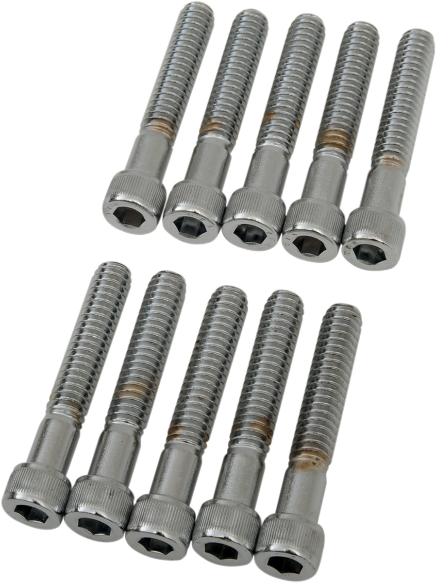 Pernos DRAG SPECIALTIES - Cabeza hueca - Moleteados - 1/4-20 x 1-1/2" MPB183
