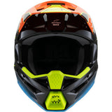 Casco de motocicleta juvenil ALPINESTARS SM3 - Fray - Negro brillante/Naranja/Amarillo fluorescente - Pequeño 8301625-1455-YS 