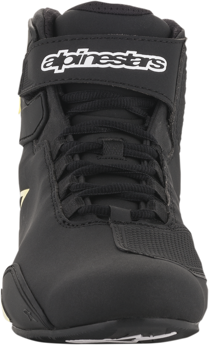 Zapatillas ALPINESTARS Sektor - Negro/Amarillo Fluorescente - Talla 7.5 (EE. UU.) 2515518155-7.5
