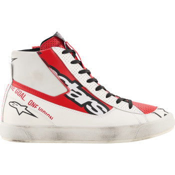 ALPINESTARS Stated Flair Shoes - White/Bright Red - US 13.5 2541326-2230-135