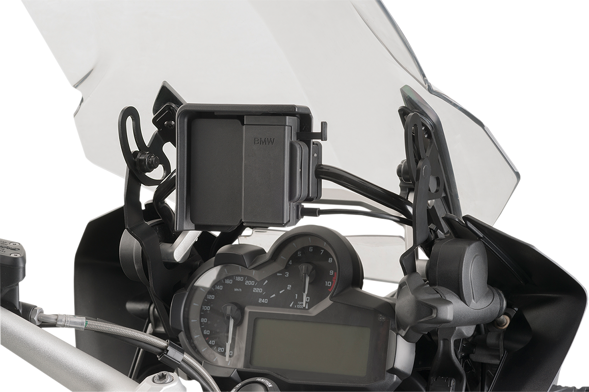 Soporte de montaje PUIG HI-TECH PARTS - Negro - R1200GS 7566N 