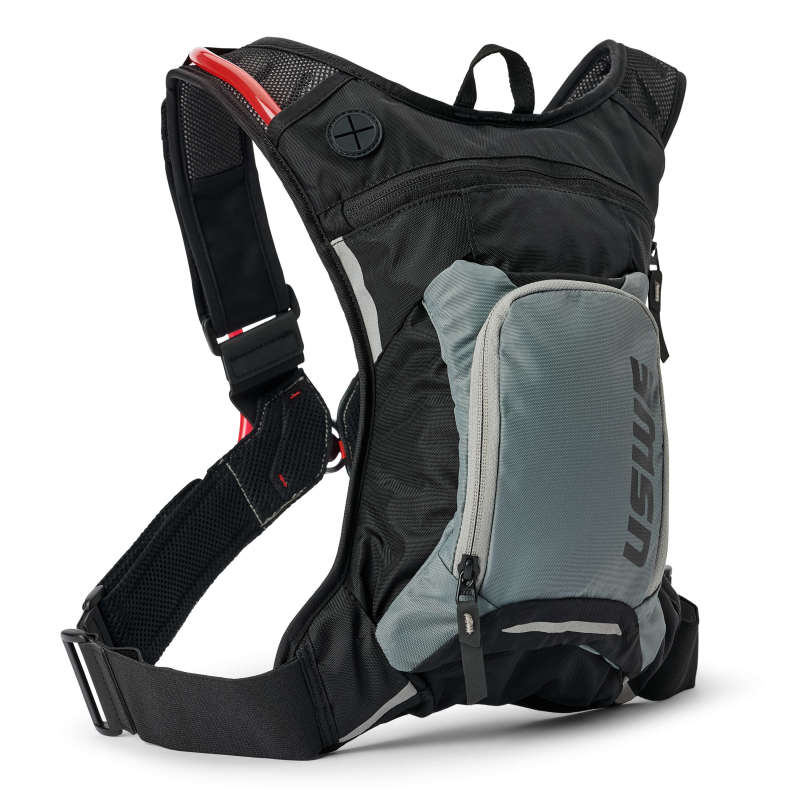 Mochila de hidratación USWE Moto Hydro XTR para motocross (3 l), color negro (203059001)