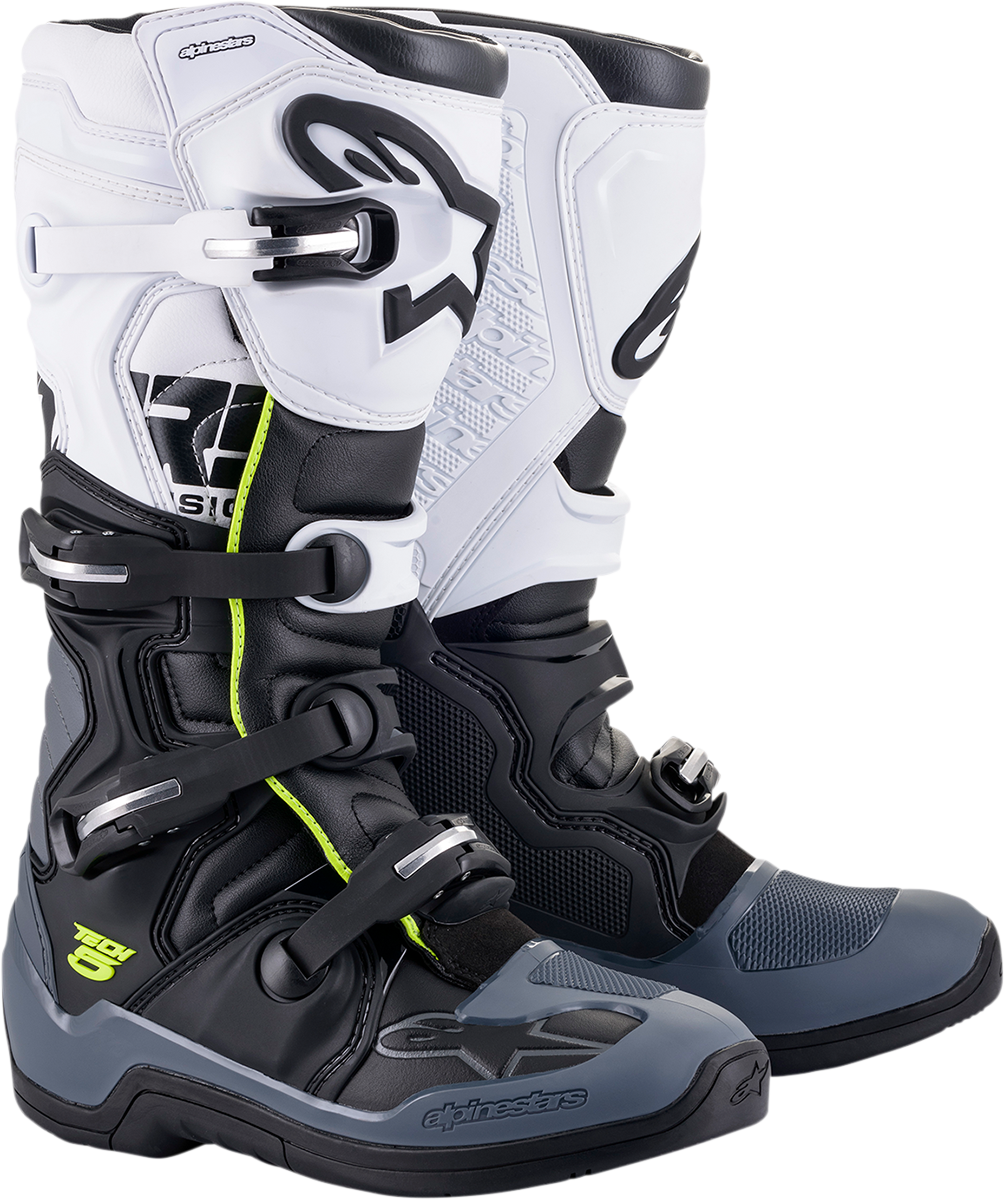 Botas ALPINESTARS Tech 5 - Negro/Blanco - Talla 12 (EE. UU.) 2015015-102-12