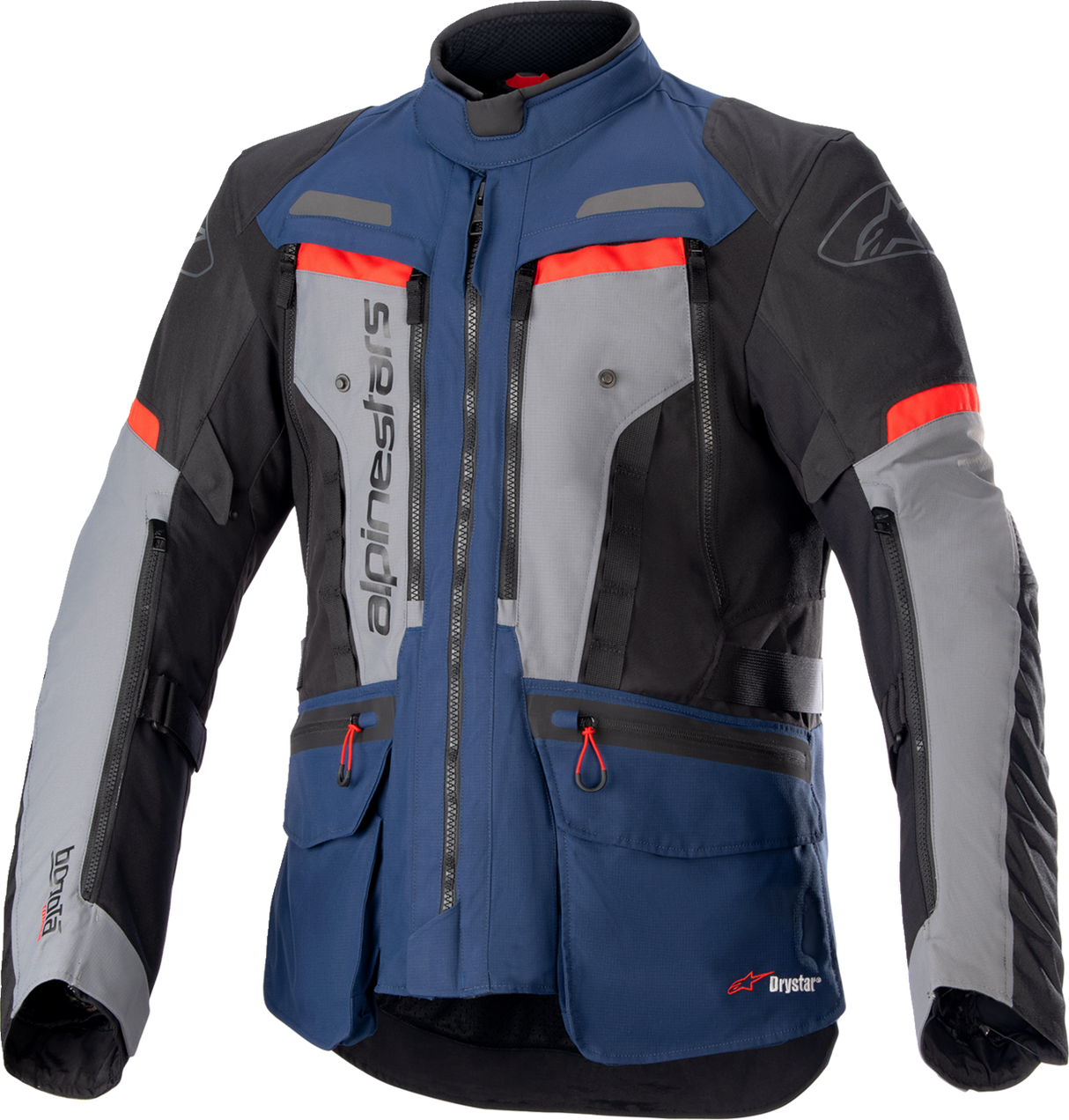Chaqueta ALPINESTARS Bogota Pro Drystar® - Negro/Azul/Rojo - 3XL 3207023-7093-3X