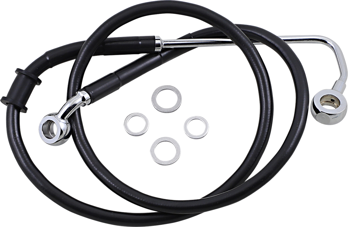 Línea de freno DRAG SPECIALTIES - +6" - Negra - Softail '15-'17 618302-6BLK